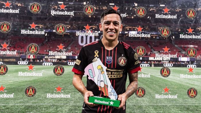 Ezequiel Barco nombrado jugador del partido