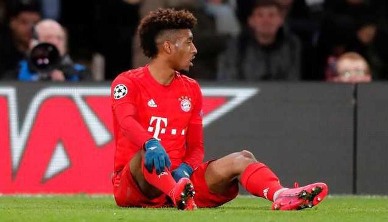 Coman se lamenta en un juego