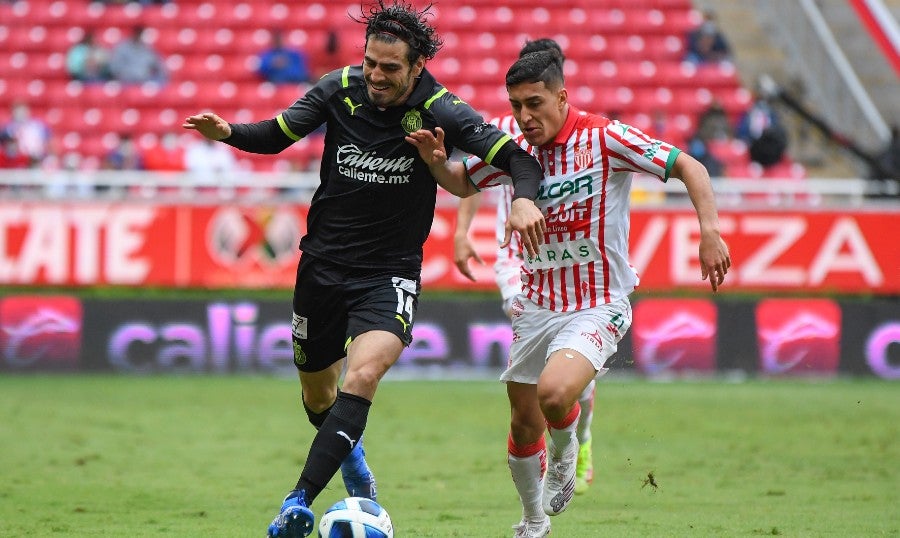 Briseño durante juego ante Necaxa