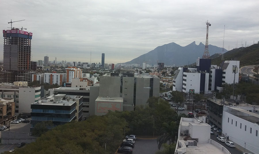 imagen panorámica de Monterrey, Nuevo León