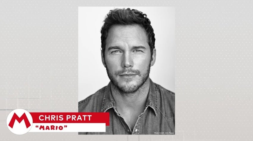 Chris Pratt será Mario