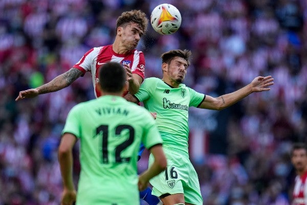 Antoine Griezmann en acción con el Atlético de Madrid en LaLiga