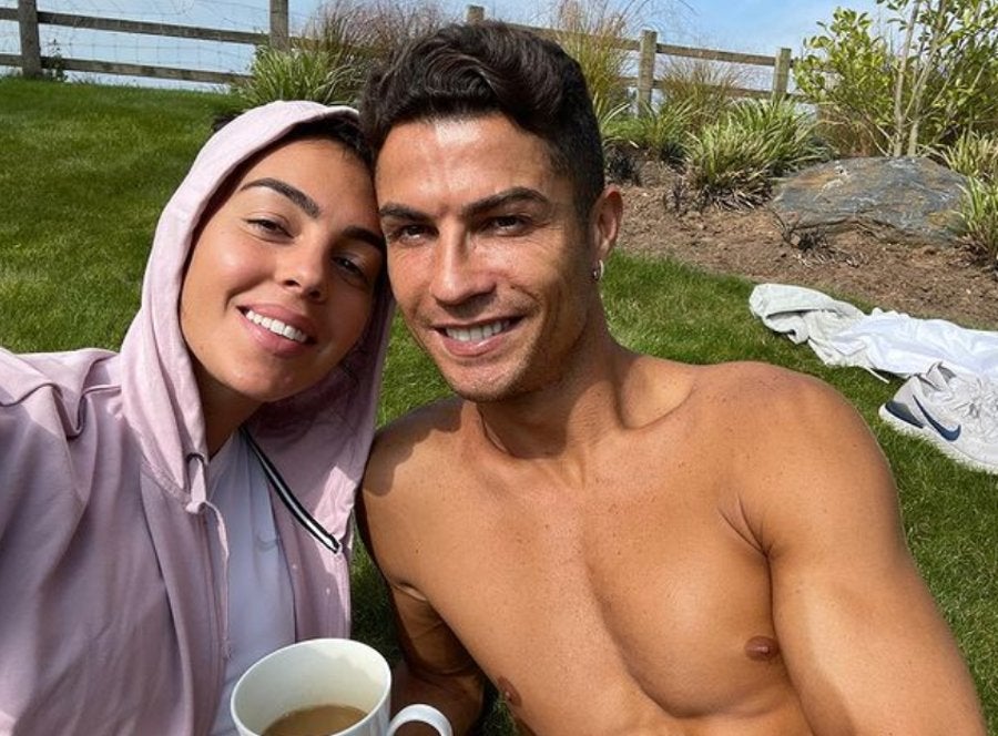 Cristiano Ronaldo junto a Georgina Rodríguez