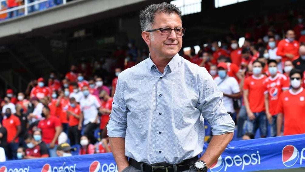 Osorio en un partido con el América de Cali