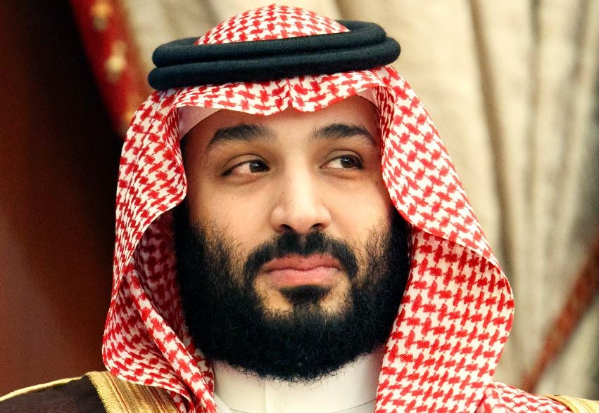 Mohammed bin Salman, en un evento