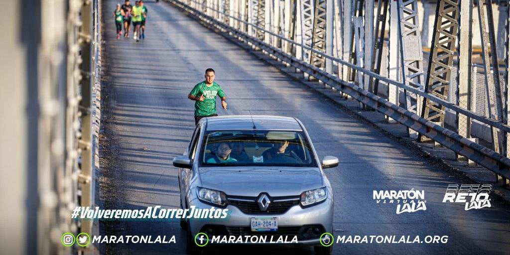 El Maratón Lala durante su realización