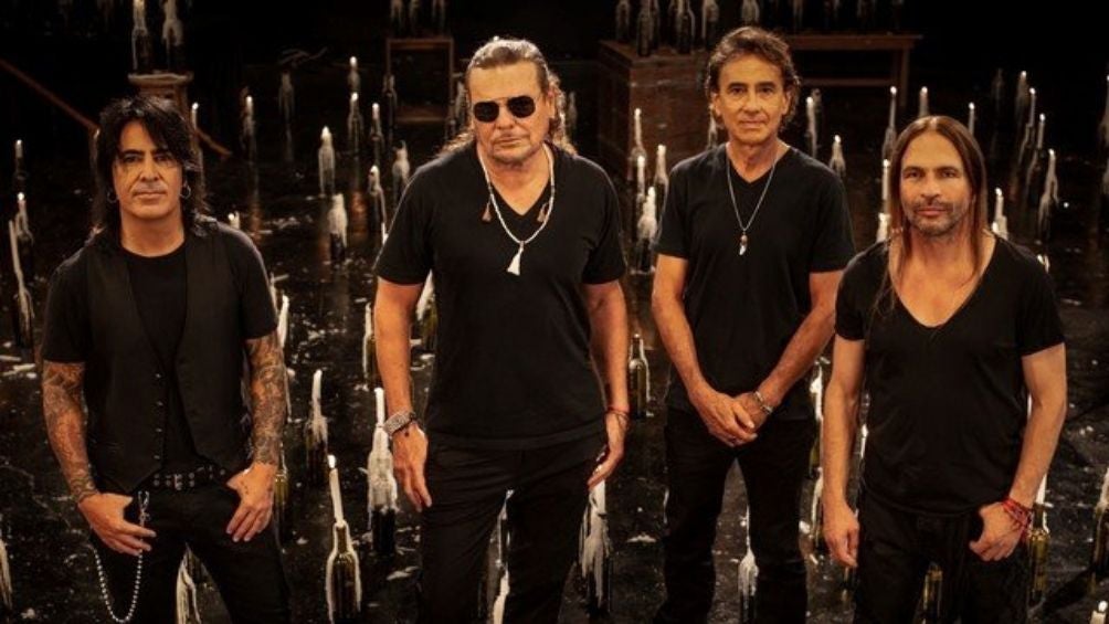 Maná previo a un concierto