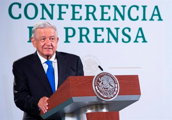 López Obrador en conferencia 