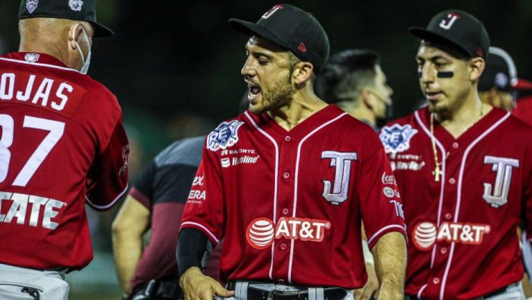 Jugadores de Tijuana en festejo