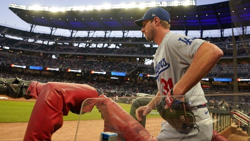 Scherzer en un juego con Dodgers