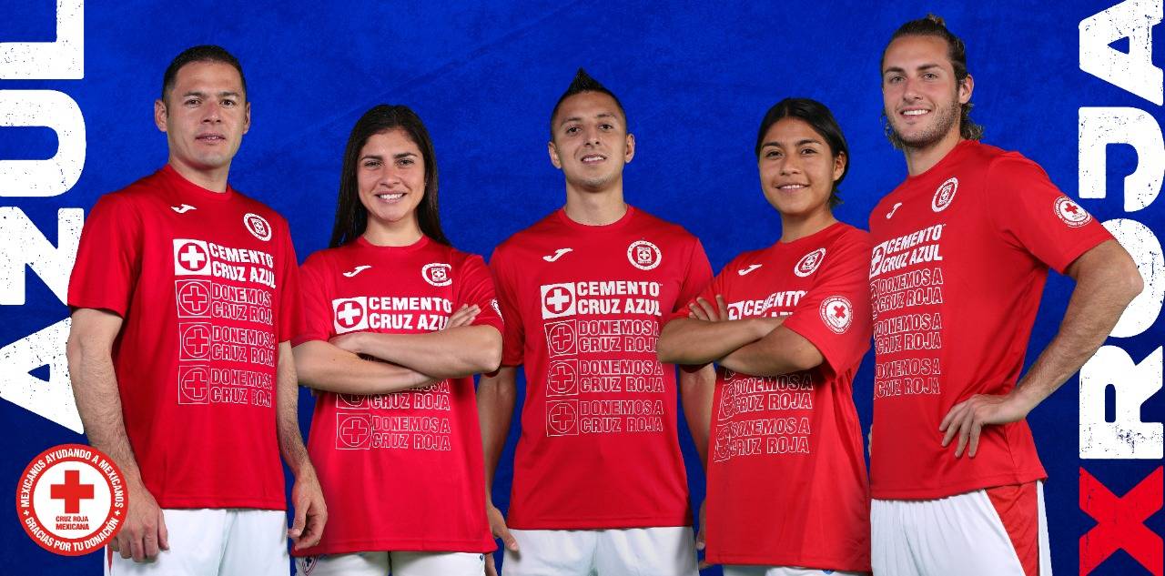 Nueva equipación de Cruz Azul