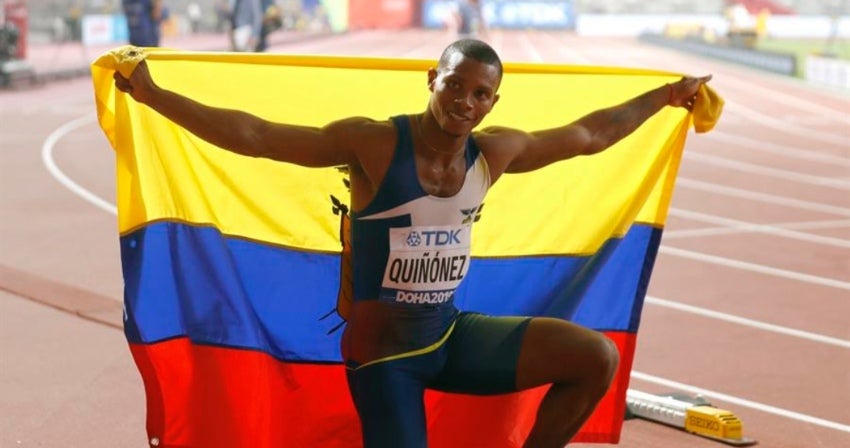 Alex Quiñónez en los Juegos Olímpicos de Londres 2012