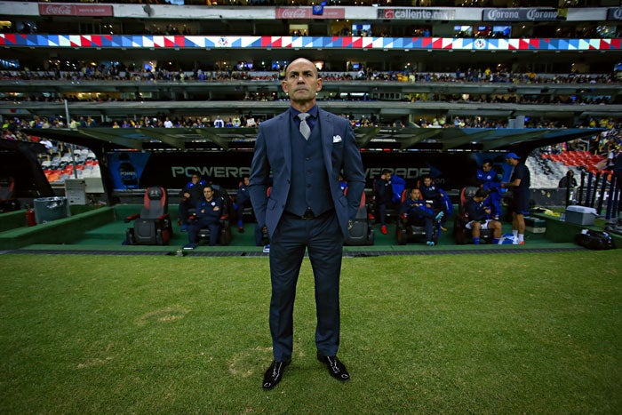 El técnico en su etapa con Cruz Azul