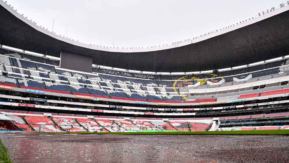 La panorámica del Estadio Azteca