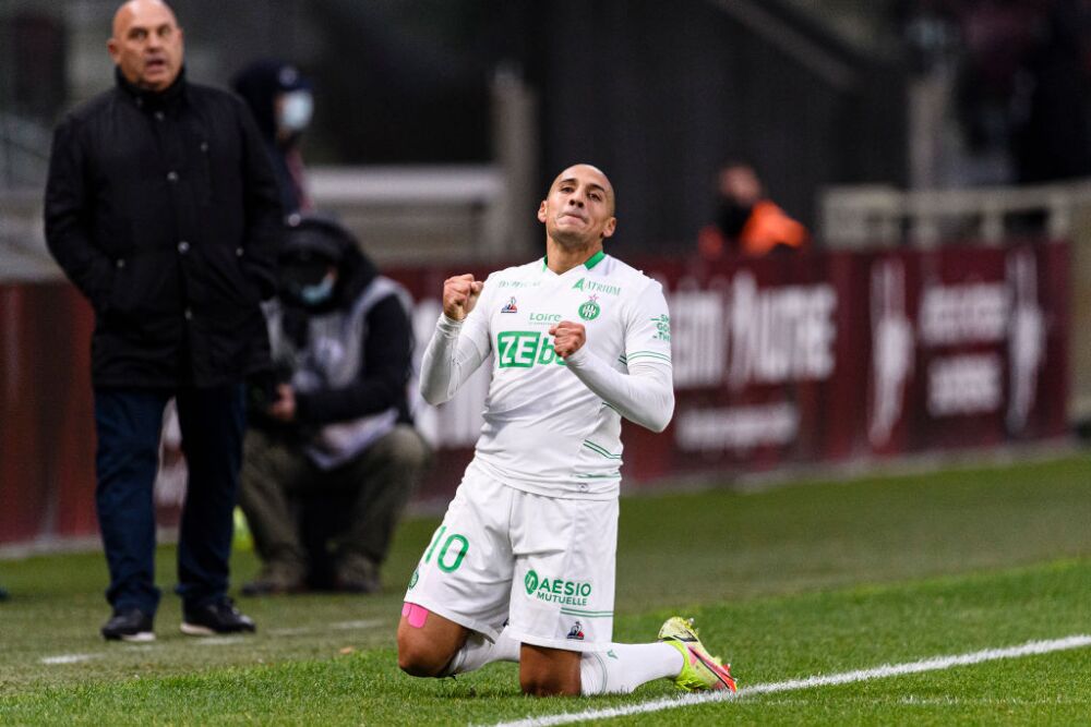 Wahbi Khazri celebra su diana