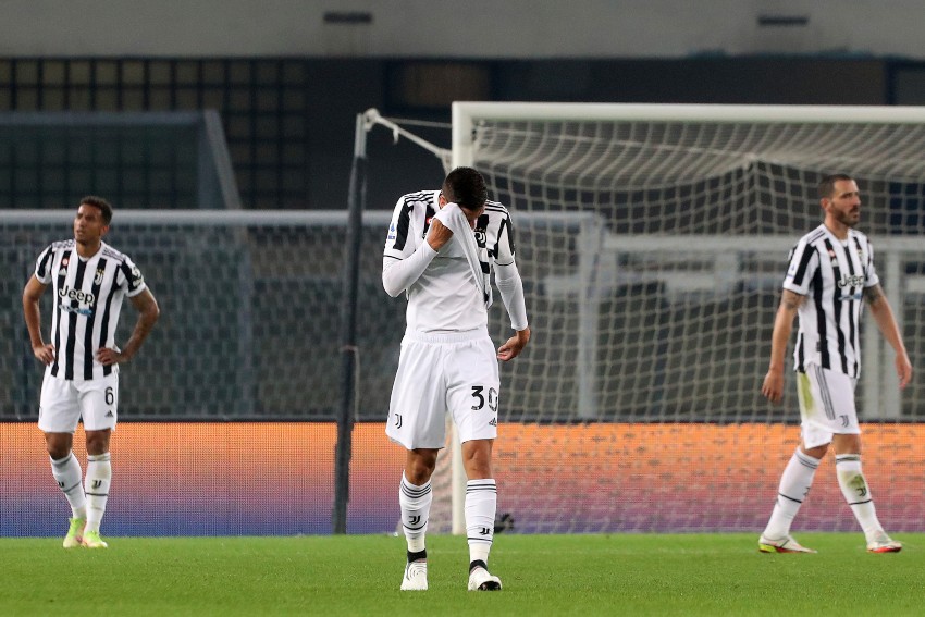 Bentancur tras un gol del Hellas Verona