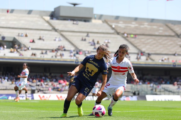 Pumas frente a Toluca en la Liga MX Femenil