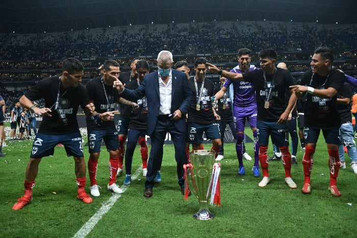 Javier Aguirre, técnico de los Rayados de Monterrey