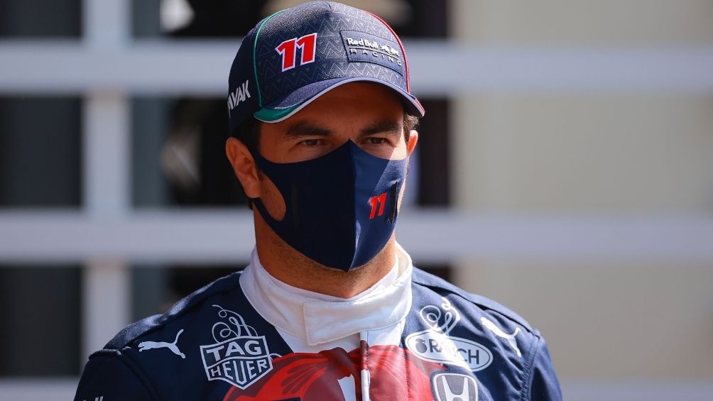Checo Pérez en el GP de México
