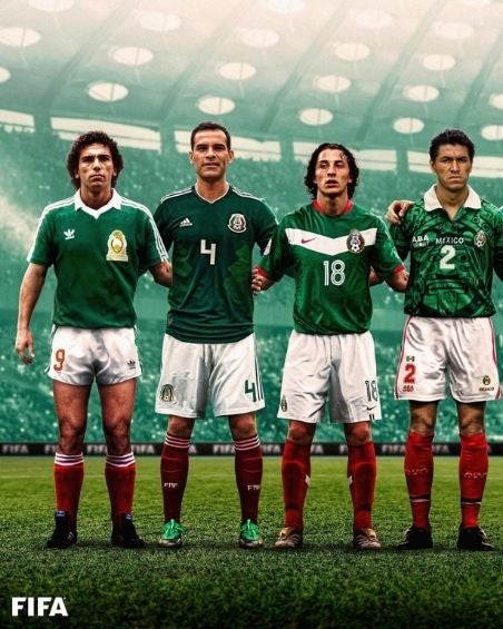 Hugo Sánchez, Márquez, Guardado, Suárez