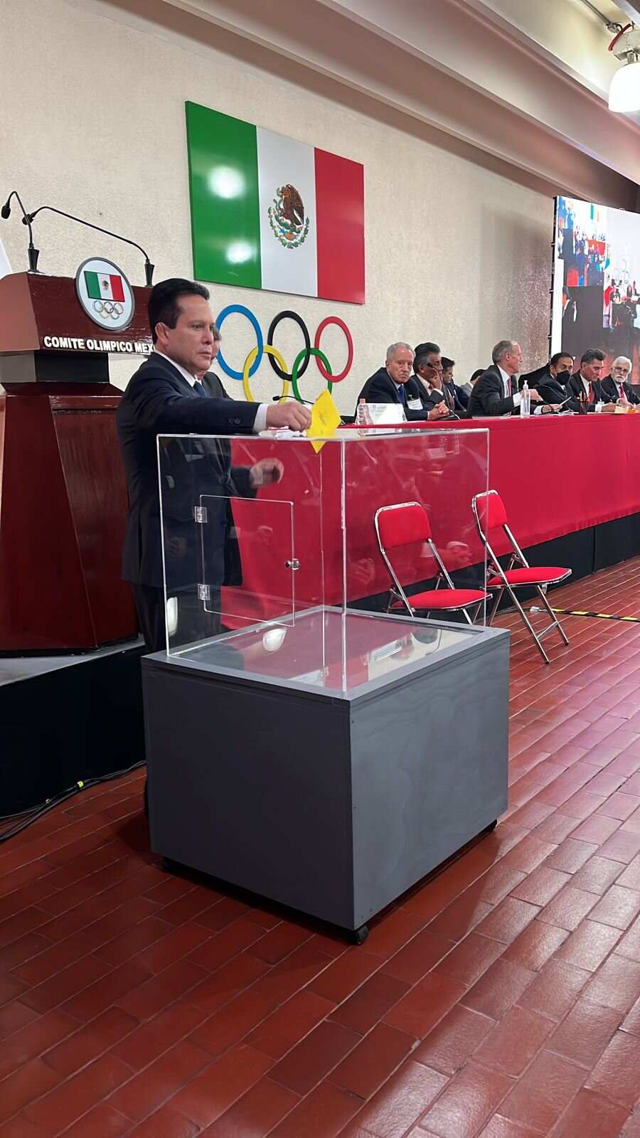 Votaciones por la presidencia del Comité Olímpico Mexicano