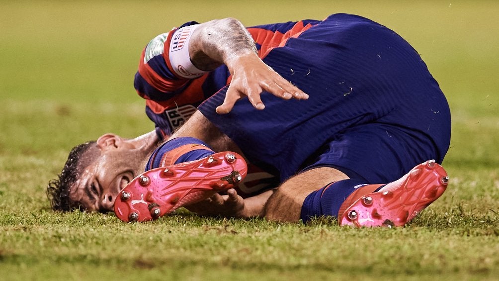 Christian Pulisic lesionado con la Selección de Estados Unidos