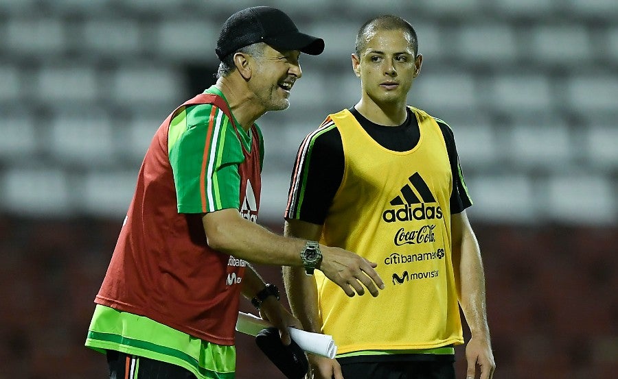 Osorio y Hernández en entrenamiento