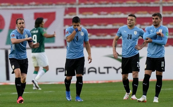 Uruguay sale del partido tras goliza