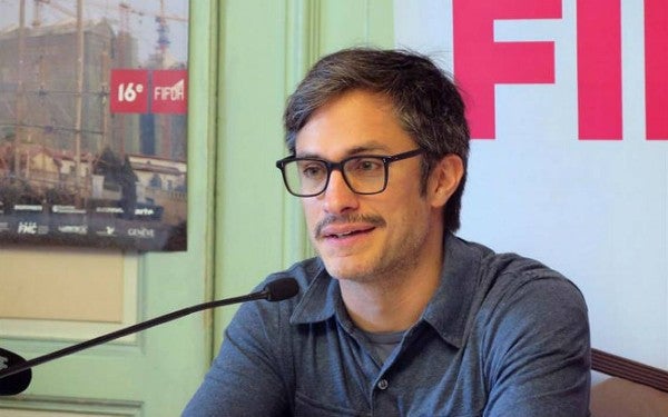 Gael García durante ponencia