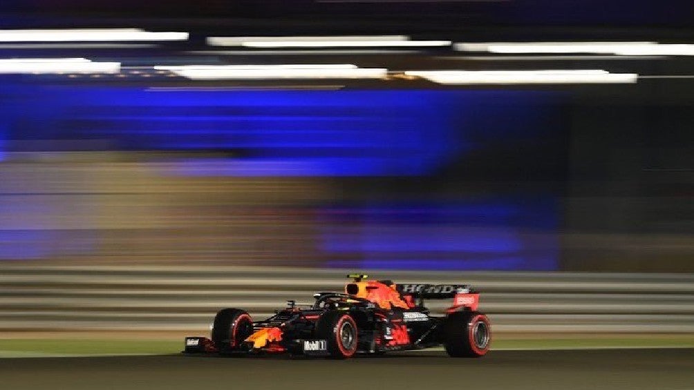 Checo Pérez en prácticas del GP de Qatar