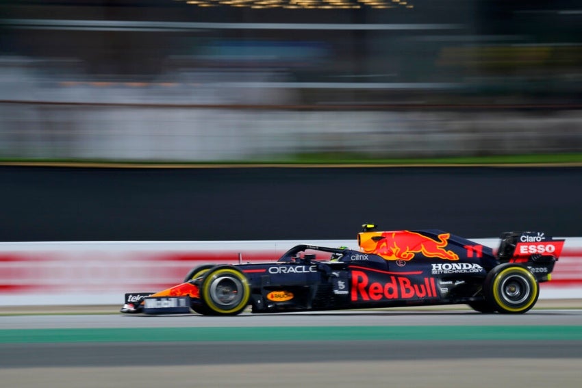 Sergio Pérez en el GP de Qatar