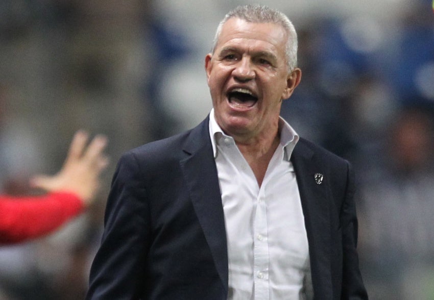 Javier Aguirre en el duelo entre Rayados y Atlas