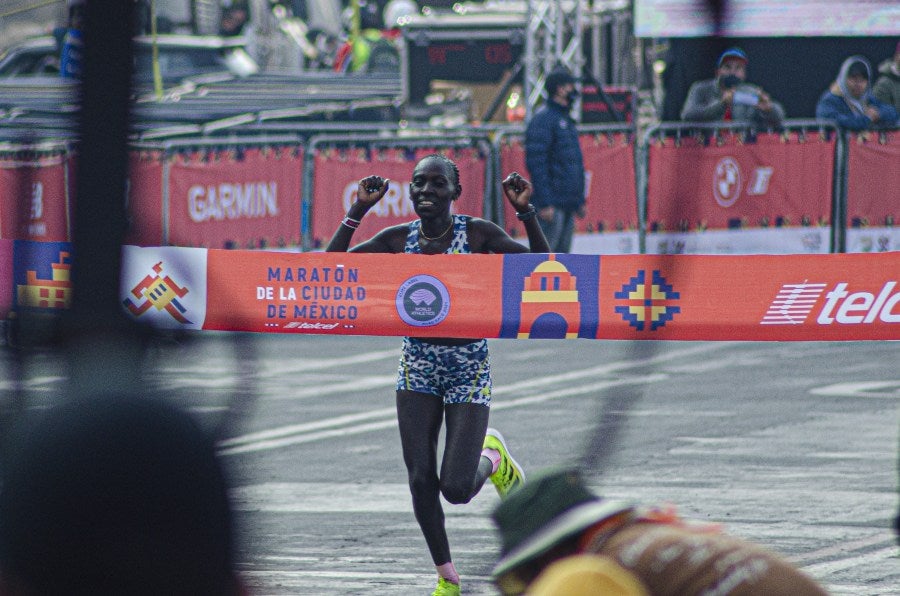 Lucy Cheruiyot se llevó el Maratón de CDMX