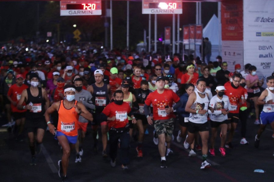 Se celebró Maratón en la capital de nuestro país