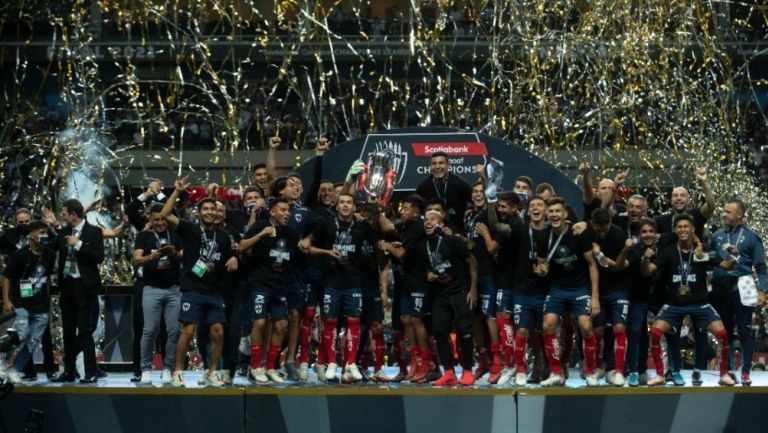 Rayados festeja el título 