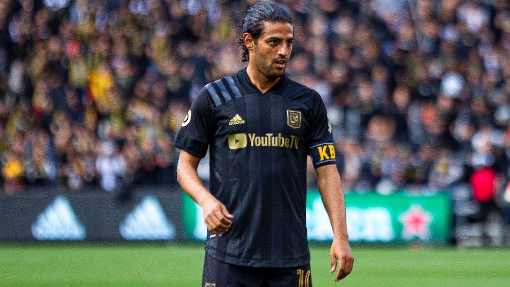 Carlos Vela jugando con LAFC en la MLS