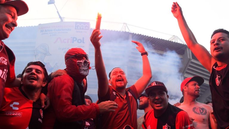 Afición de Atlas en el Jalisco