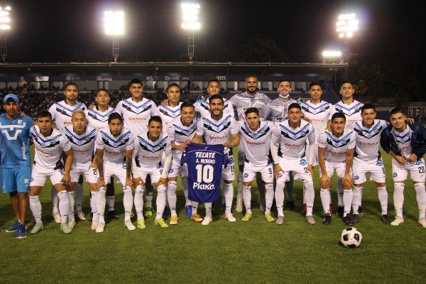 Escuadra de Celaya previo a partido contra Atlante