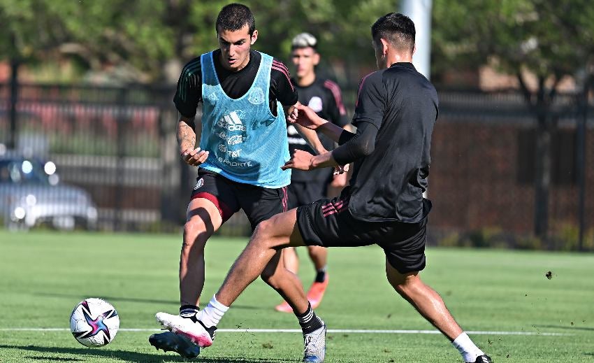 Abreu en preparación con la selección de cara a la Copa Oro 