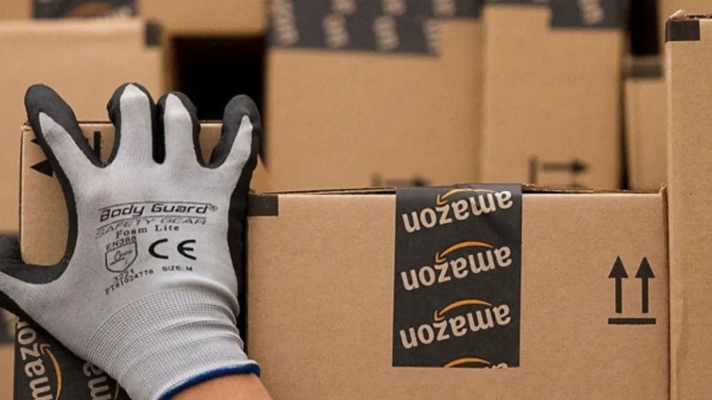 Paquetería de Amazon para entrega