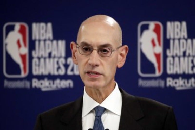 Adam Silver, comisionado de la NBA