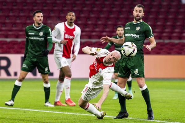 Ajax en acción frente al Fortuna Sittard