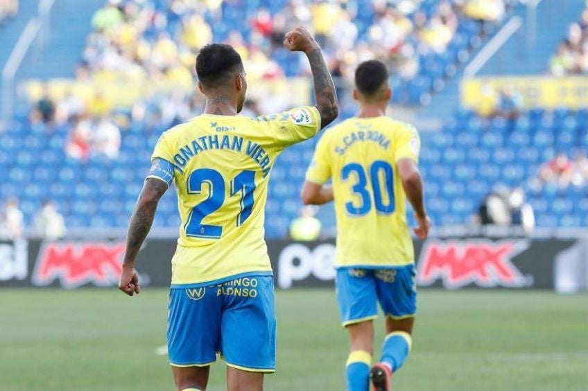 Jonathan Viera durante un partido de Las Palmas