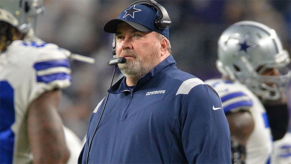 Mike McCarthy en partido con Cowboys