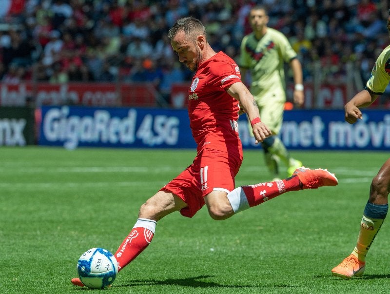 Federico Mancuello como jugador del Toluca