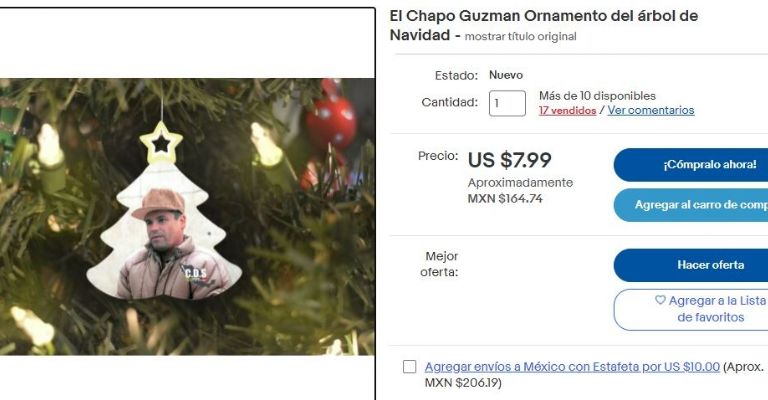 Oferta por los productos de Guzmán Loera