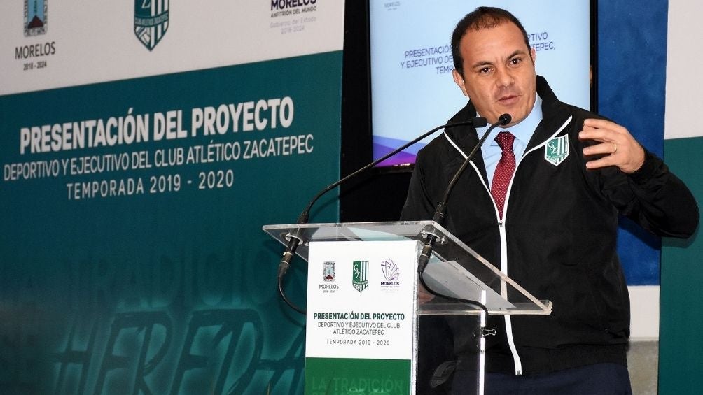 Cuauhtémoc Blanco, gobernador de Morelos 