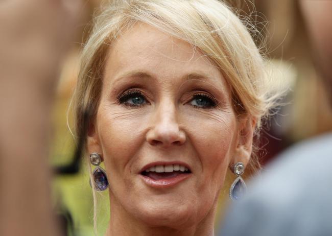 JK Rowling en un evento