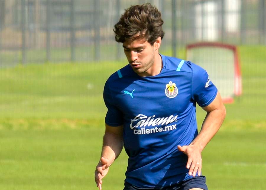 Briseño en entrenamiento