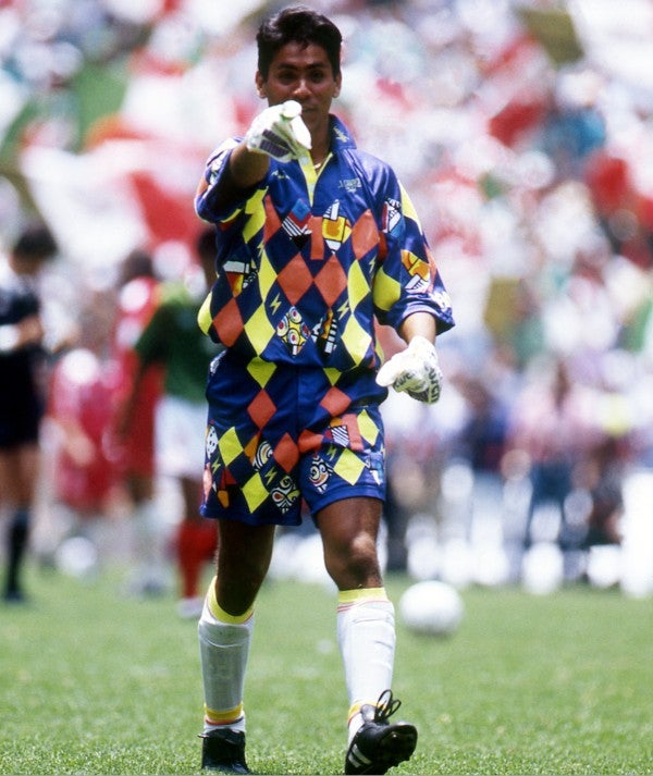 Jorge Campos con la Selección Mexicana 